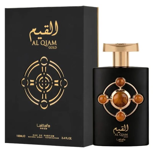 Lattafa Perfumes Al Qiam Gold for Unisex Eau de Parfum Spray, 3.4 Ounce
