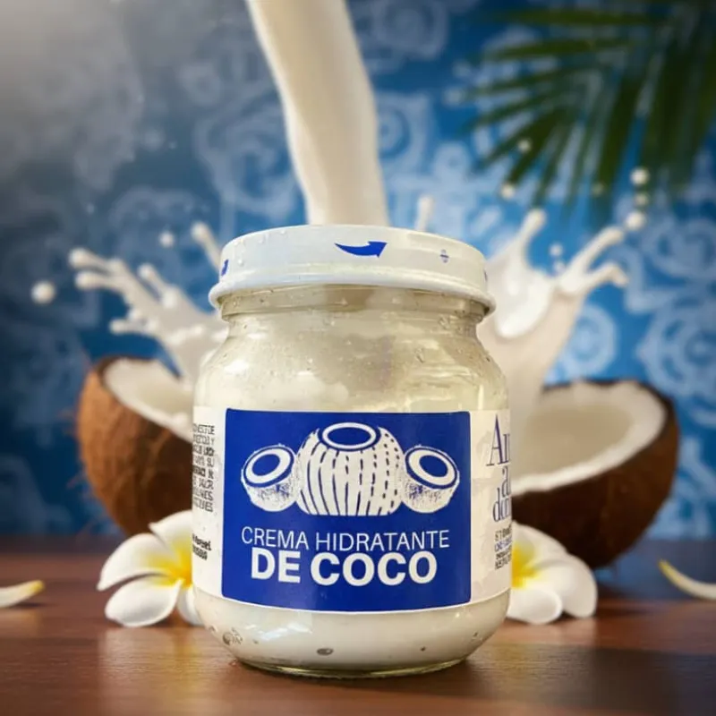 Crema Hidratante de Coco