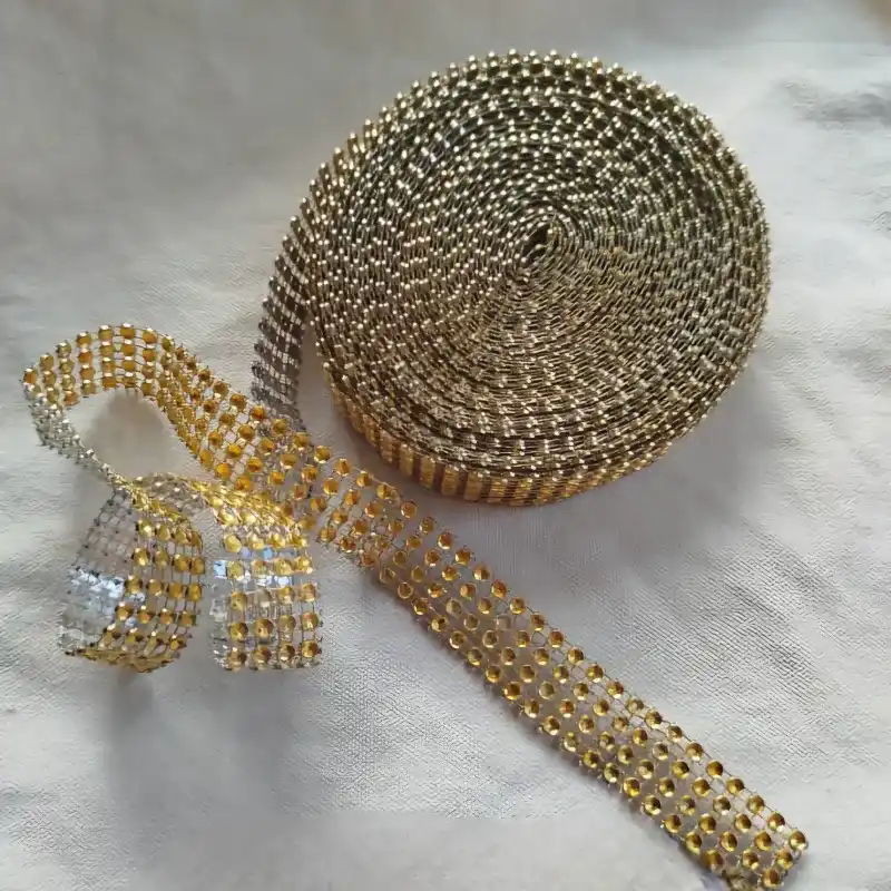 Cinta de Acrílico Dorada