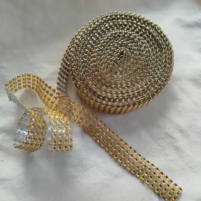 Cinta de Acrílico Dorada