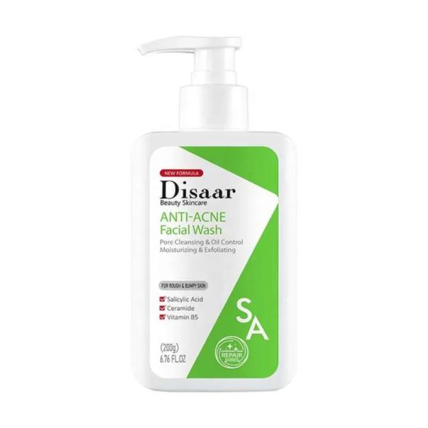 LIMPIADOR FACIAL ANTI-ACNÉ DISAAR (200g)
