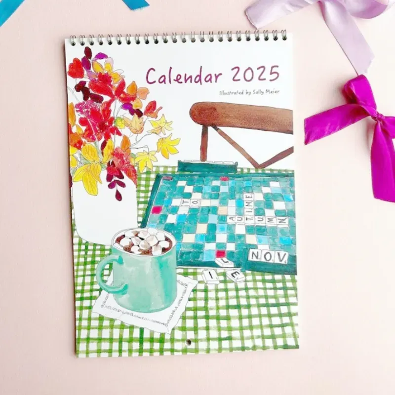 Calendario de Pared con Planificador