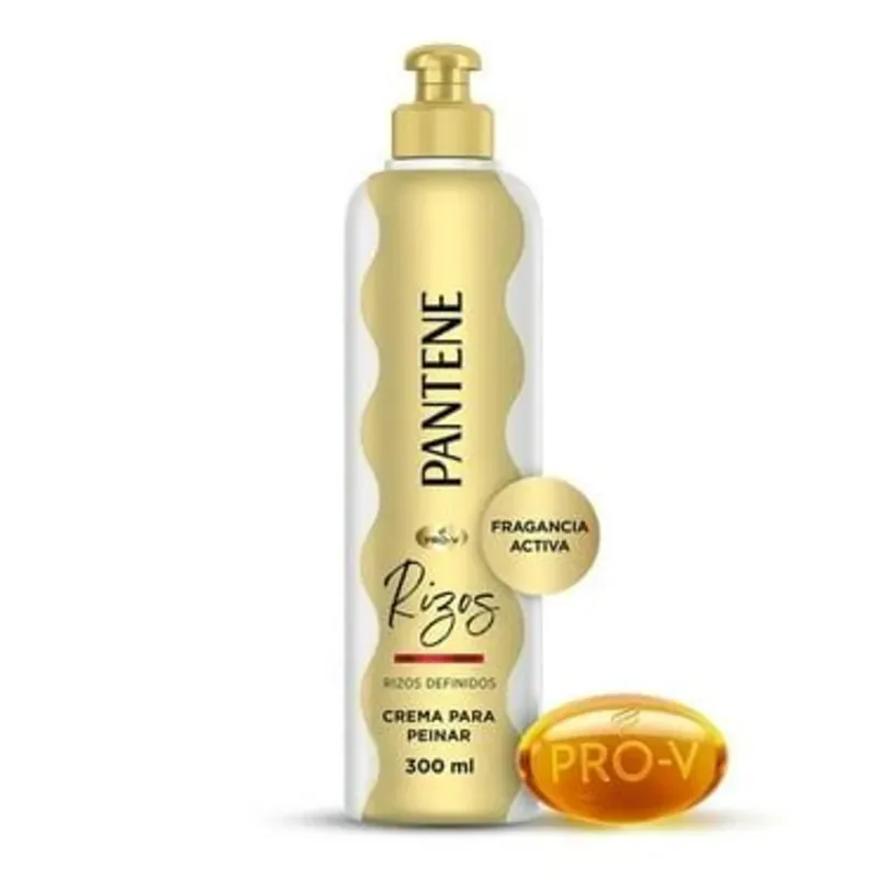 Crema de peinar Pantene Rizos 300ml