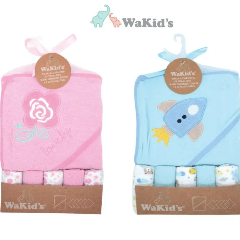 Pañitos con Capucha