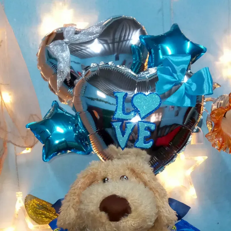 Mini ancheta con peluche