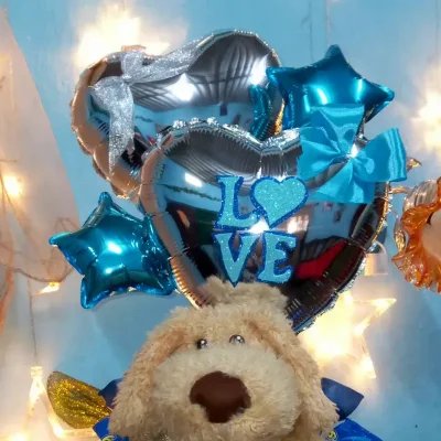 Mini ancheta con peluche