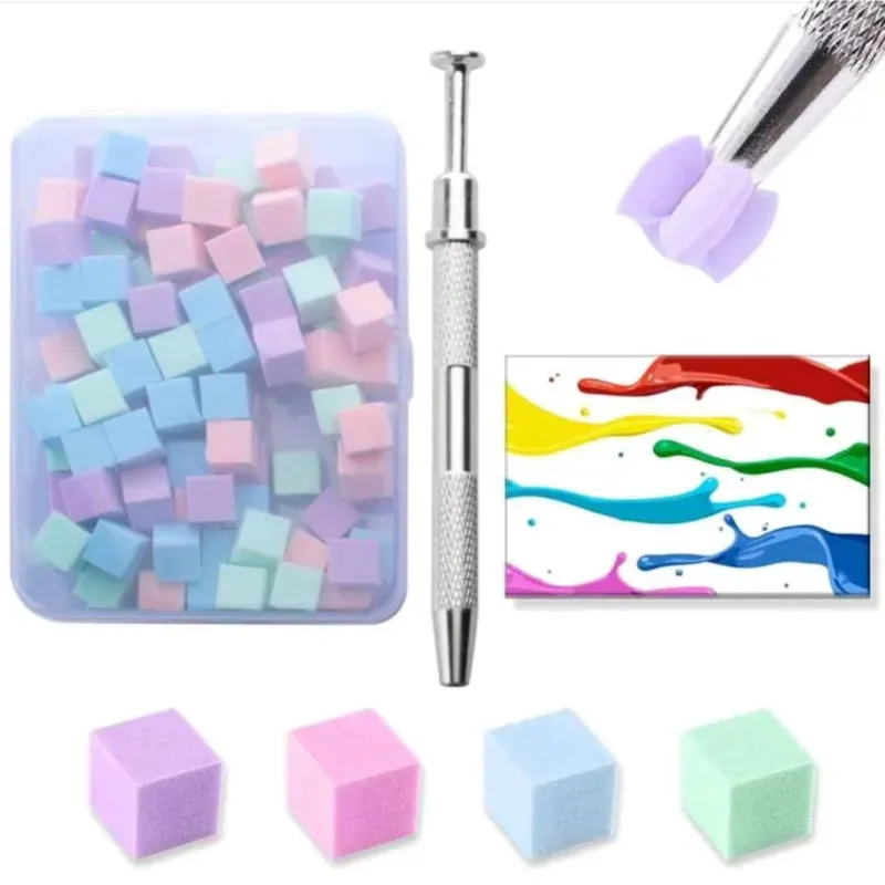 Mini Esponja para degradar con soporte