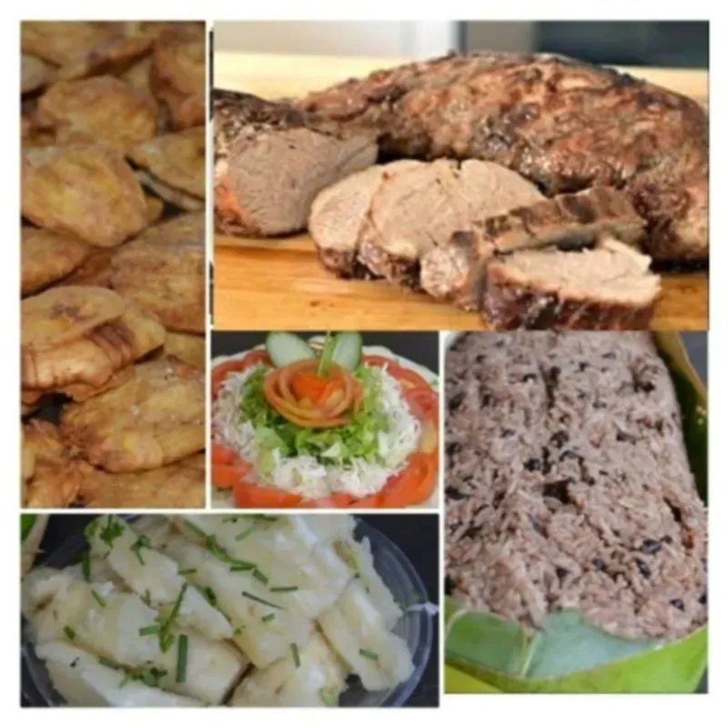 Combo 10 personas de lonjas de cerdo asadas