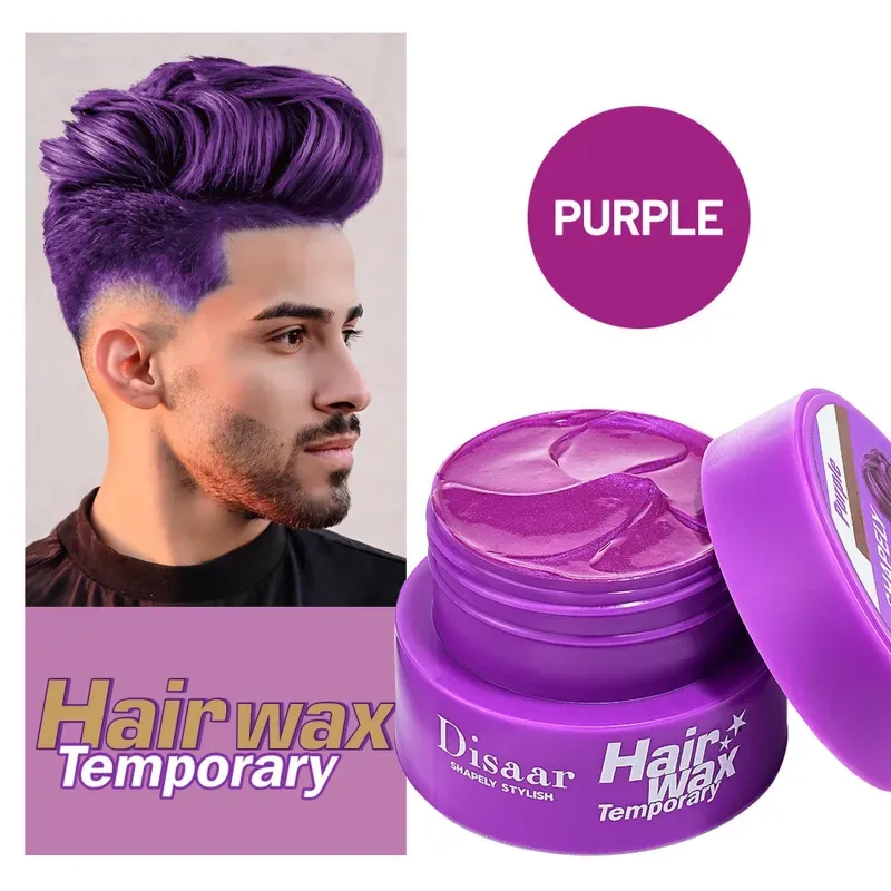 Cera Colorante PURPURA para El Cabello 80g