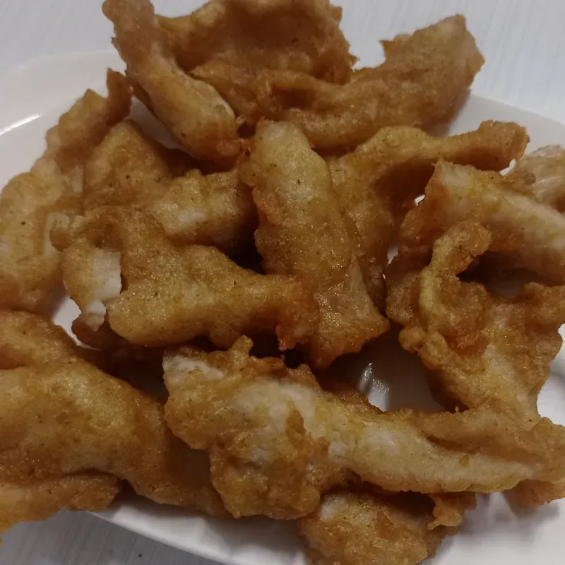 Fajitas de cerdo empanadas