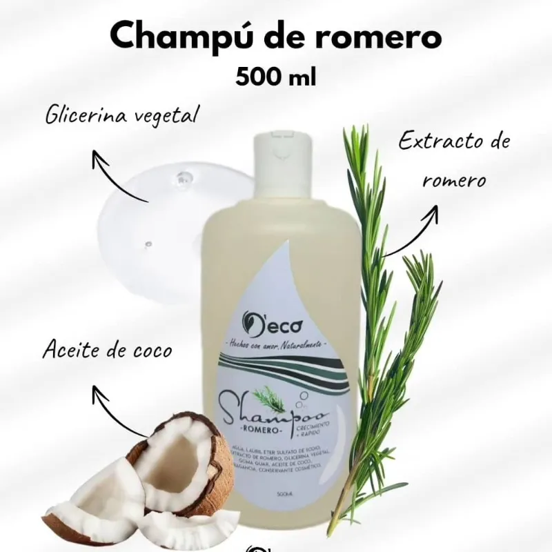 Shampoo de romero