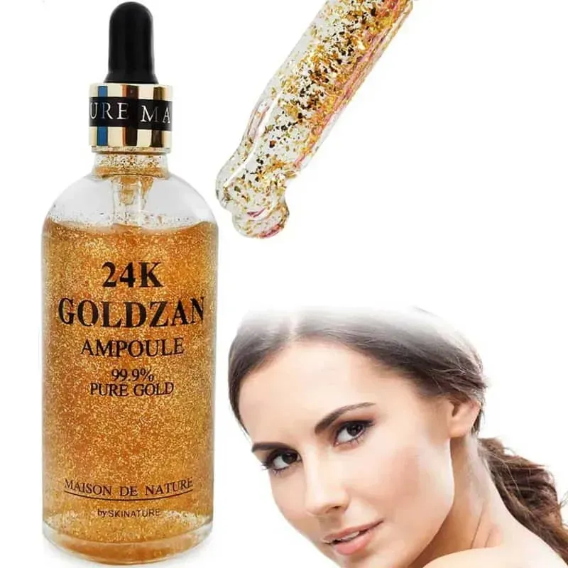 SÉRUM 24K GOLDZAN AMPOULE 99.9% PURE GOLD