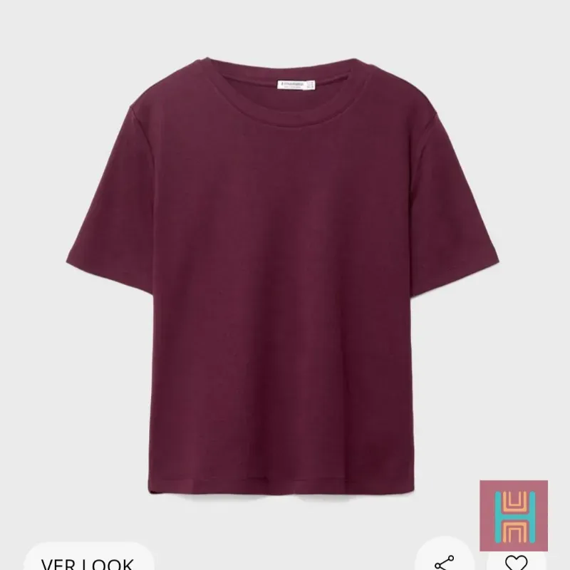 CAMISETA BÁSICA REGULAR FIT ROJO 0013