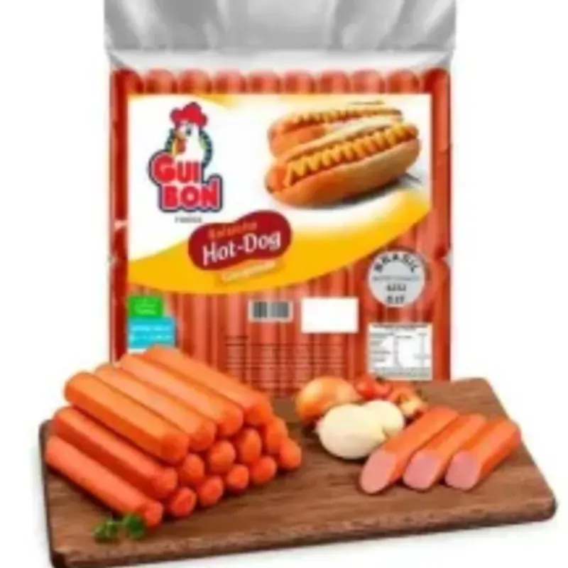 Salchichas de pollo