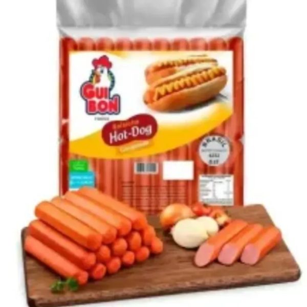 Salchichas de pollo