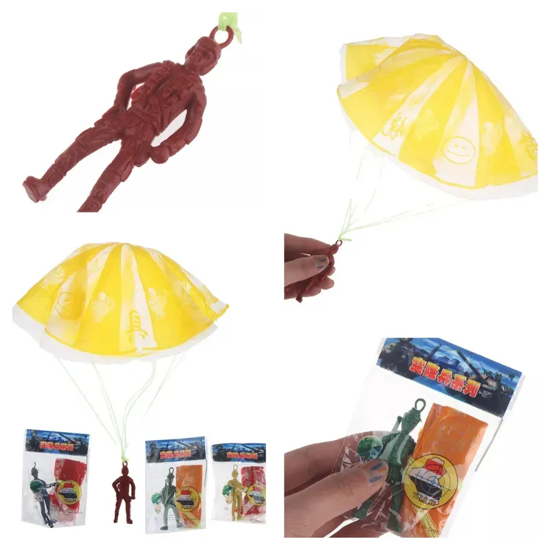 Soldadito con paracaídas