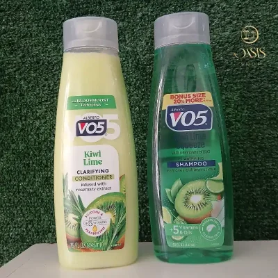 Juego champú y acondicionador Kiwi y limón