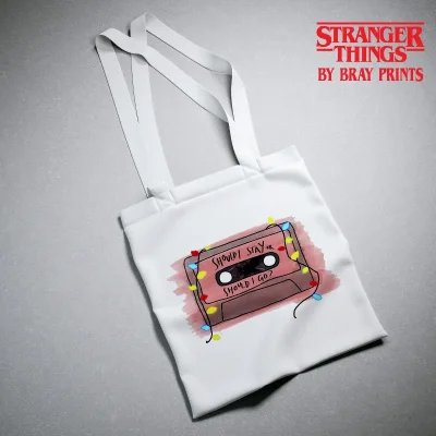 Bolsa Stranger Things Casettee con luces