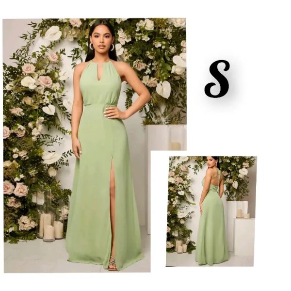 Vestido mujer verde