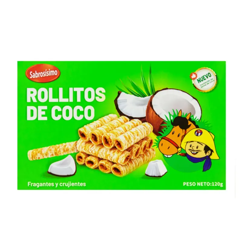 Rollitos de coco 120 g