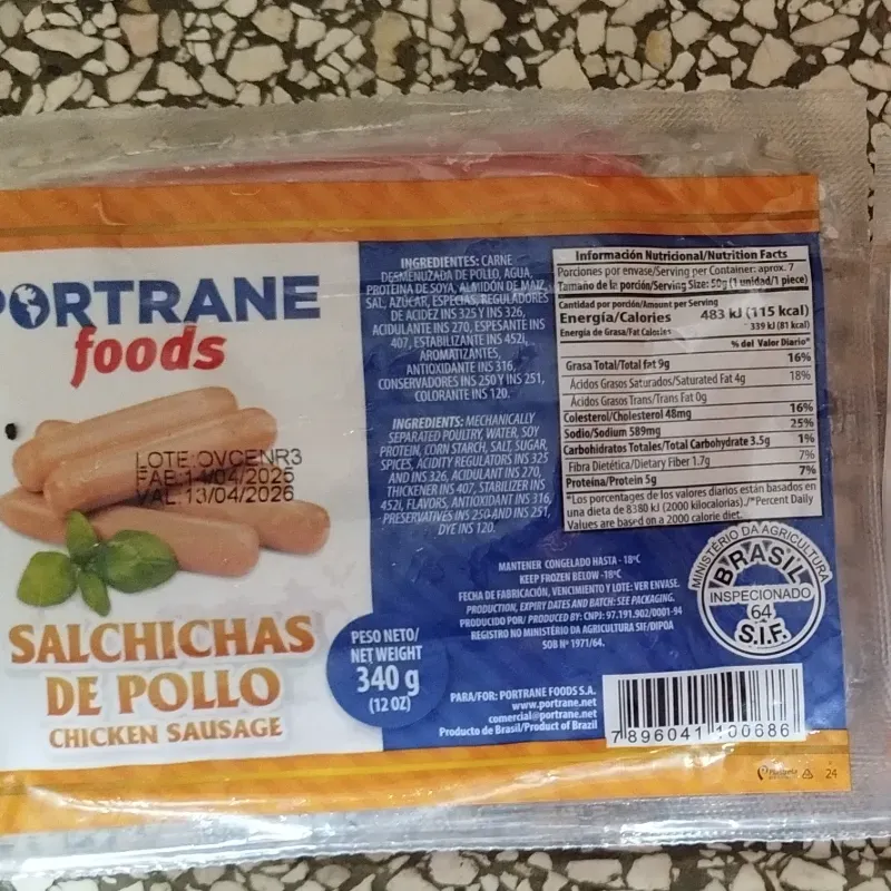 Salchichas 340g
