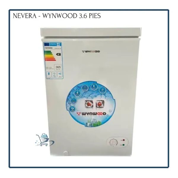Nevera de 3.6 pies marca Wynwood
