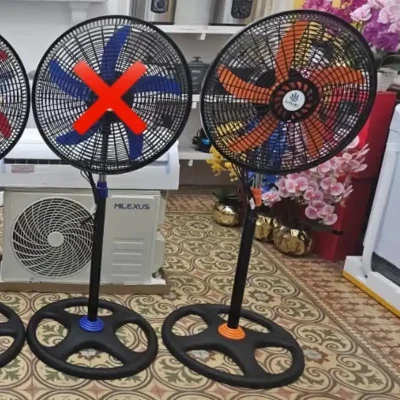 Ventilador de pedestal ciclón 18”