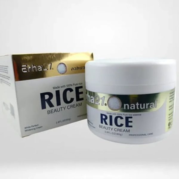 Crema Erha 21 aclarante con arroz 
