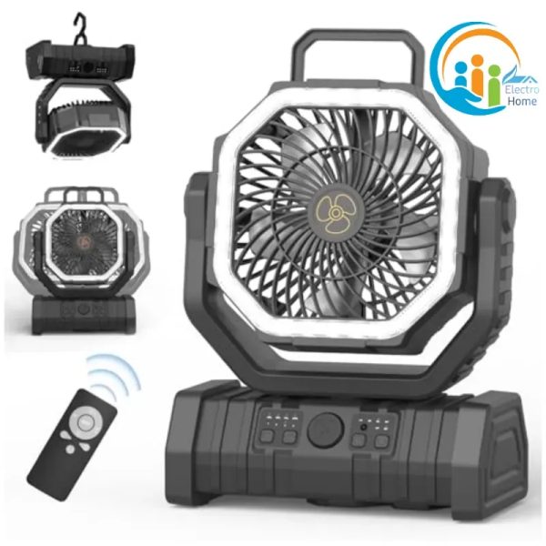 Ventilador recargable de mesa