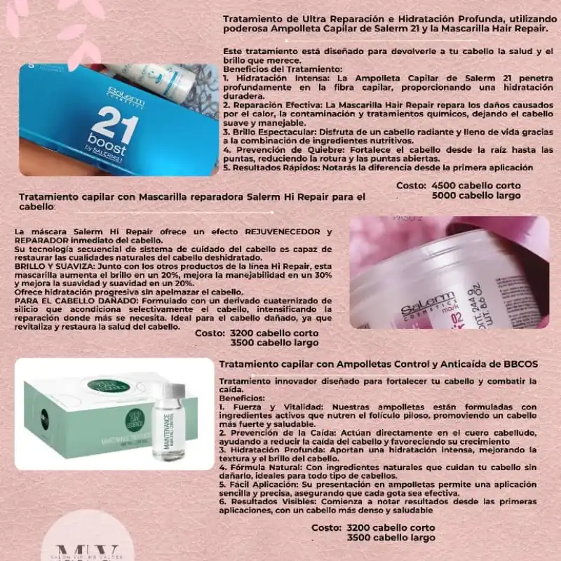 Tratamientos capilares