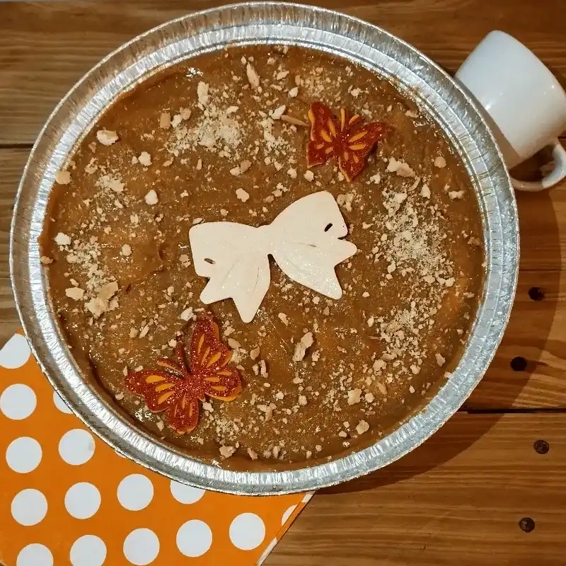 Napoleón de dulce de leche