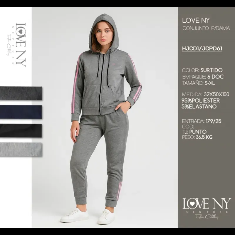 Juego de mono de mujer