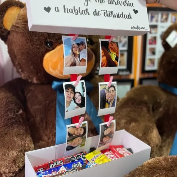 Caja de fotos colgantes