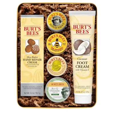 Juego de regalo de 6 productos clásicos de Burt's Bees