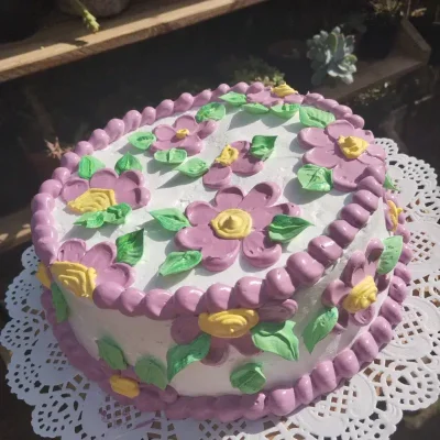 Cake de flores