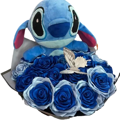 Ramo con peluche de Stich