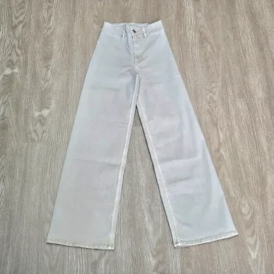 Pantalon Ancho elegante color Beich