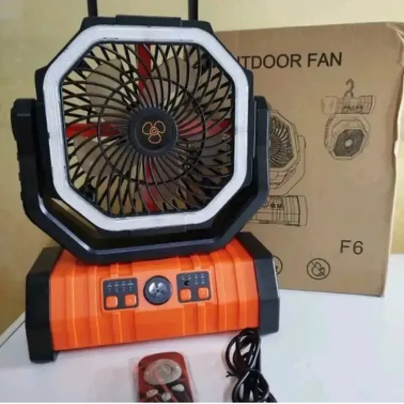 Ventilador recargable