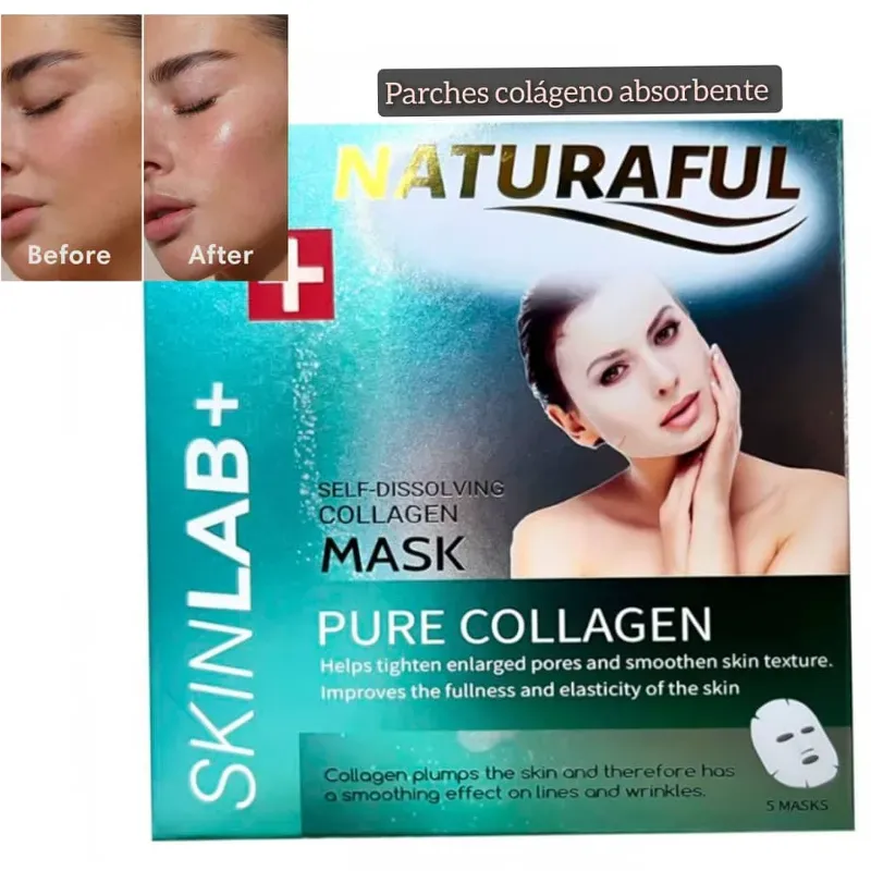 Mascarilla facial de colágeno soluble(reabsorbibles)