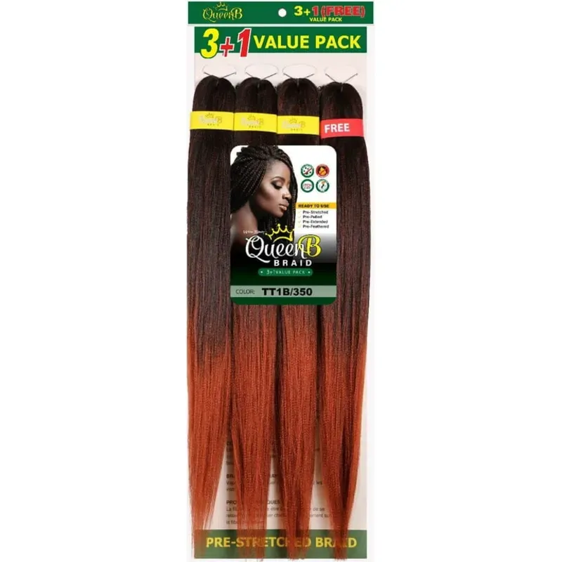 Cabello  Kanekalon de 50 pulgadas #TT1B/350