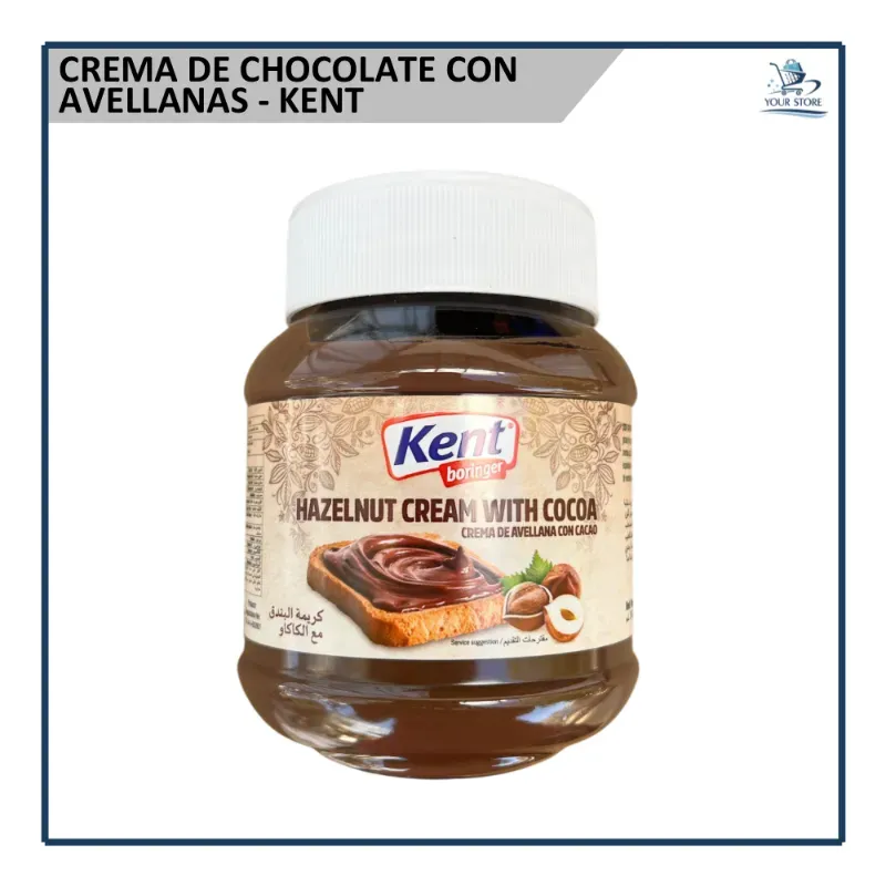 Crema de Chocolate con Avellanas - Kent