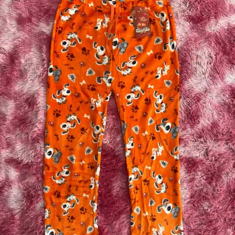 Pantalón de tela de perrito