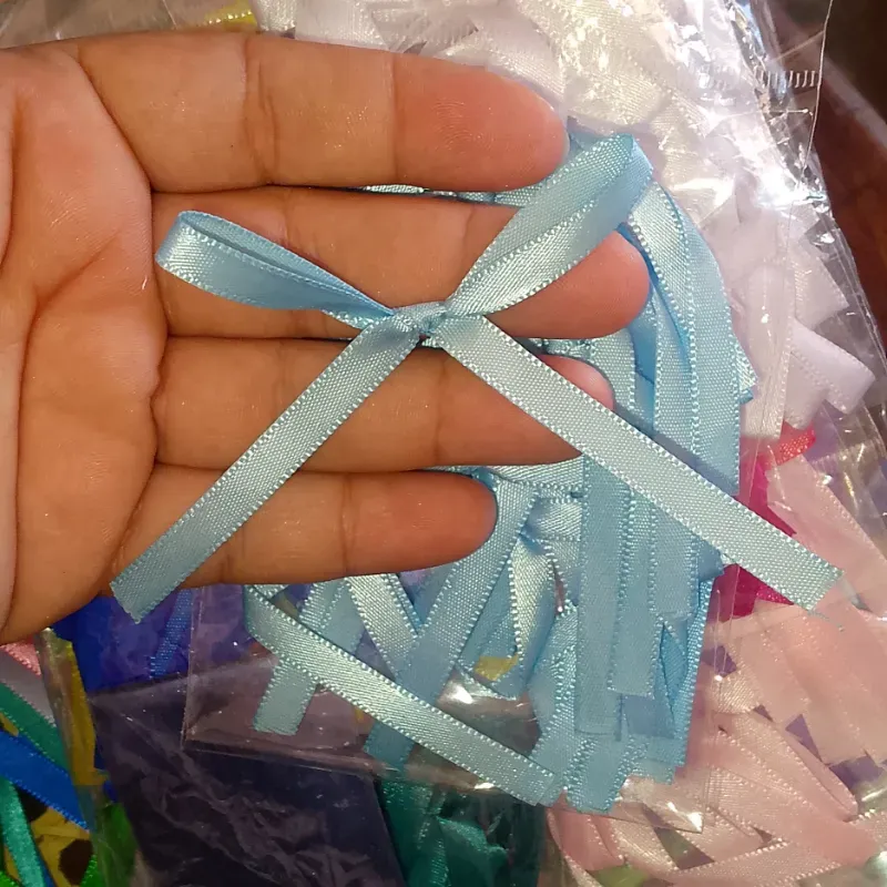 Lazos azul claro para estilo coquette  x15