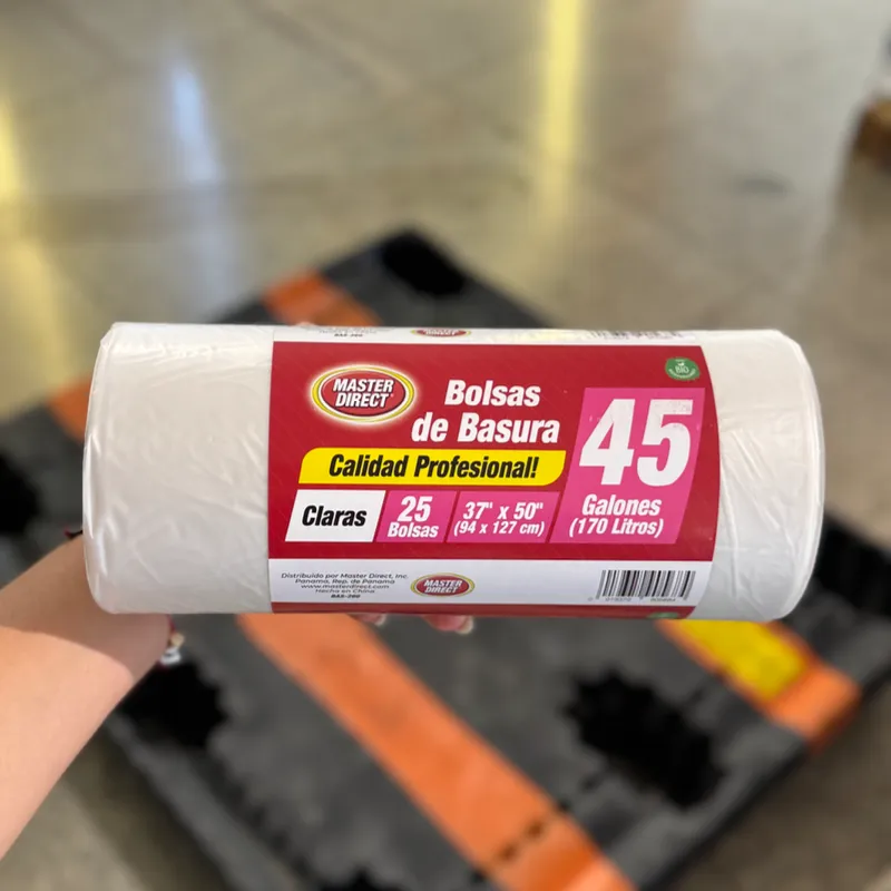 Bolsas de basura 25 u 45 galones