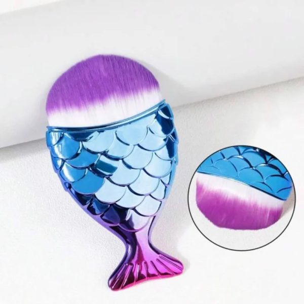 Brocha de cola de sirena
