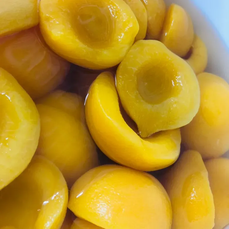 Melocotón en almíbar