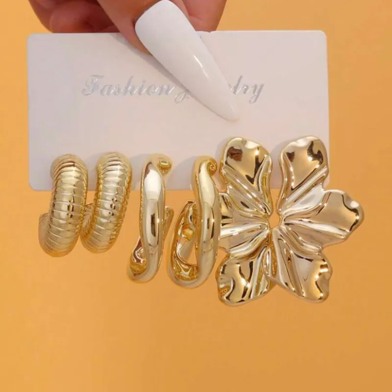 Aretes dorados No. 2