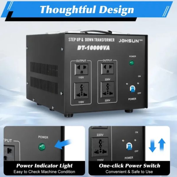 Conversor de Voltaje de 110v 220V