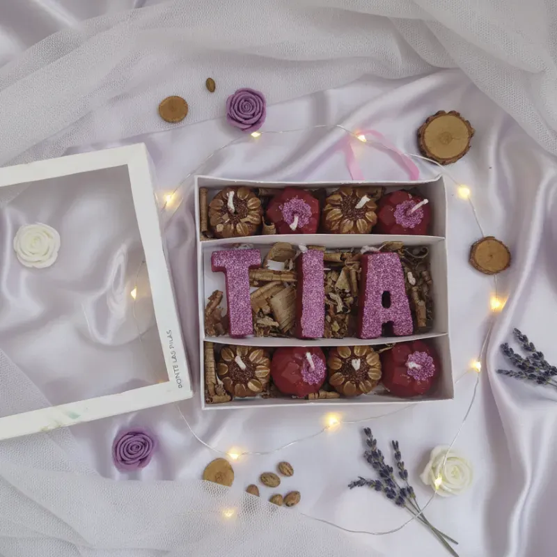 Set de velas Tía