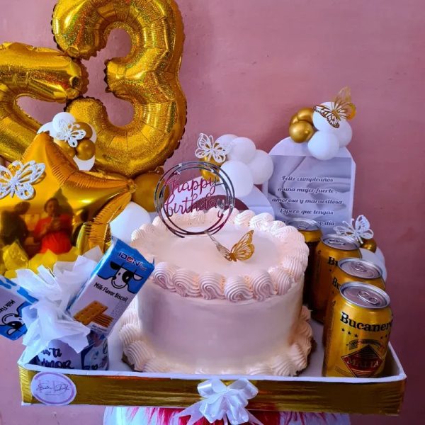 Caja con dulce